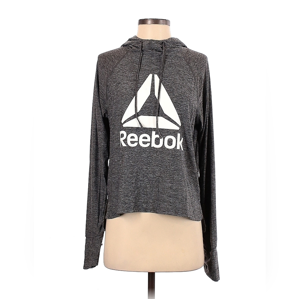 Reebok Logo| Lightweight CrossFit Hoodie Pullover Fits M/L